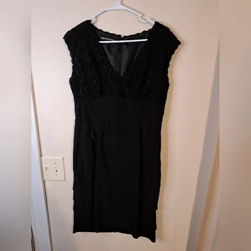 Jones Wear Dress black size 12